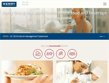 Tablet Screenshot of kerrygroup.com